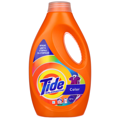Гель для стирки TIDE Color, п/б, 0,975л