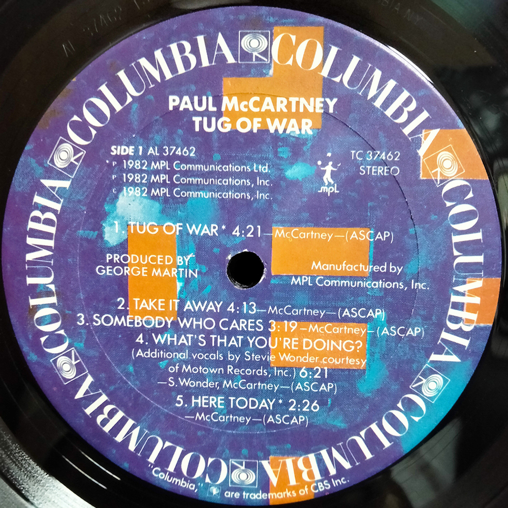Paul McCartney / Tug Of War (LP)