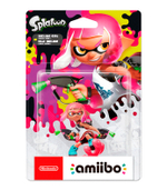 Фигурка Amiibo Инклинг-девочка / Inkling Girl (Неоново-розовая) (Splatoon Collection)