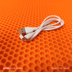 Кабель Borofone BX19 MicroUSB 2.4A белый 1м