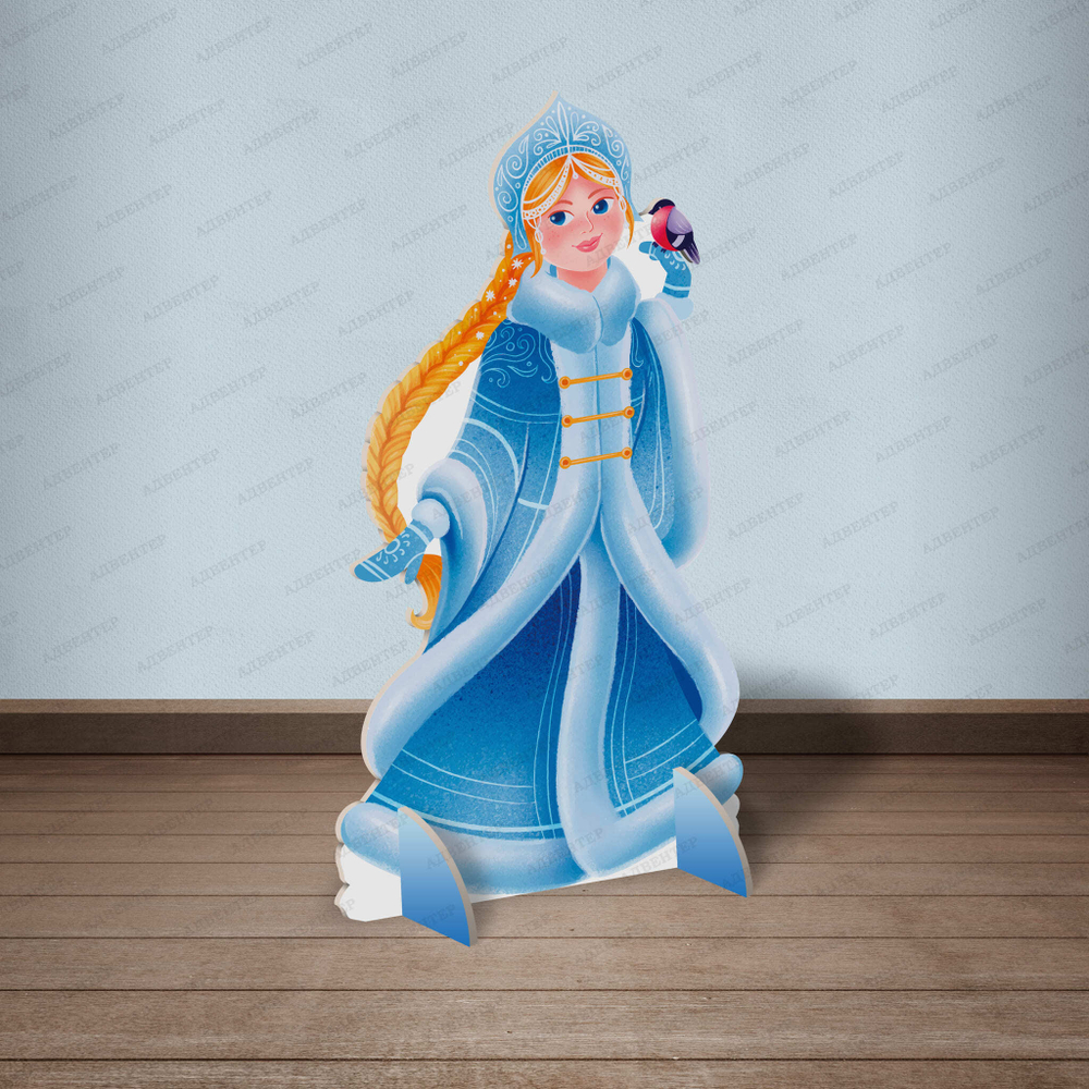 Театральная двусторонняя декорация Снегурочка 331