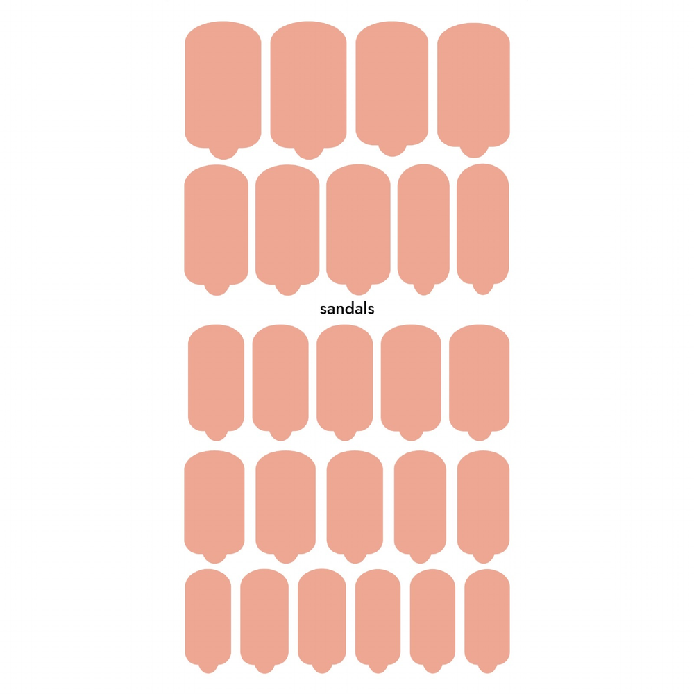 Плёнки для маникюра by provocative nails sandals