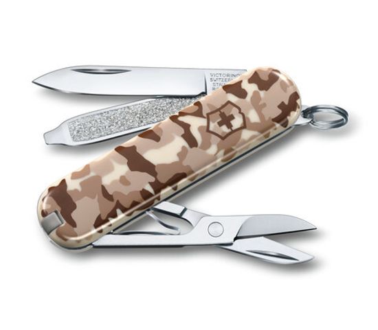 Складной нож Victorinox Мод. Classic Desert Camouflage (58 мм) - 7 функций