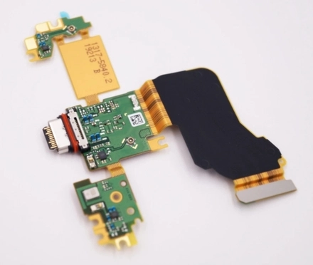 Sony Xperia 1 (J8110, J8170), Xperia 1 Dual Sim (J9110) шлейф зарядки, дополнительная плата PBA (ORIG-SP)