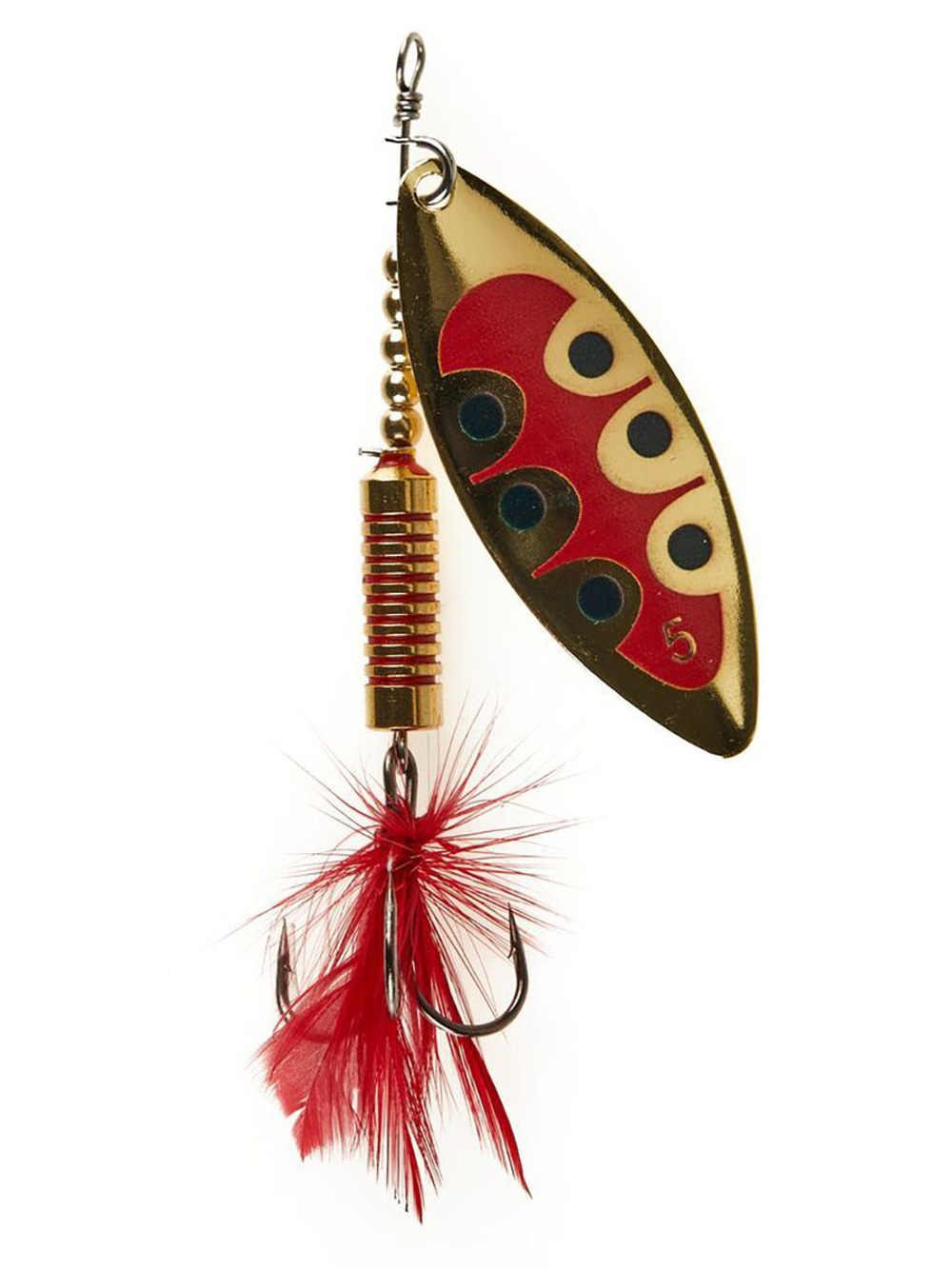 Блесна вращающаяся Lucky John SPIN X LONG 05 12,0г CR (5шт. в упк.)