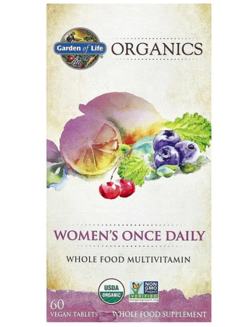Organics Мультивитаминный комплекс для женщин 60 капсул