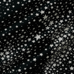 Тонкий полиэстеровый жаккард "Звездное небо"