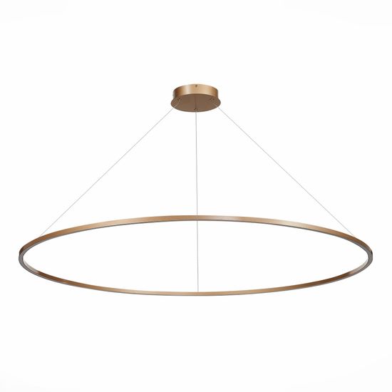 ST605.203.72 Cветильник подвесной SMART ST-Luce Золотистый/Белый LED 1*72W 2800-6500K AURA