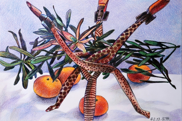 Репродукция на фотобумаге "Загадка"