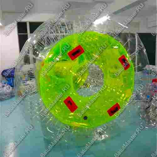 Аттракцион Водный роллер (Гидророллер) "Экстрим" ПВХ 2,6*2,2*2,2