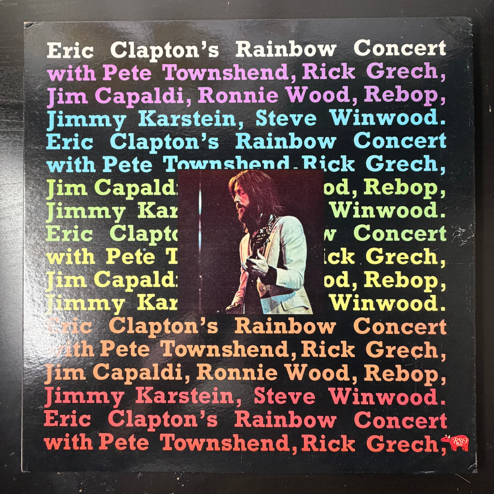 Eric Clapton ‎– Eric Clapton's Rainbow Concert (США 1973г.) Т