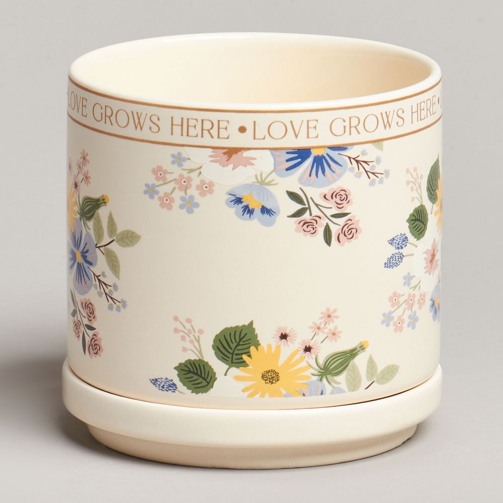 КРУЖКА С КРЫШКОЙ LEFARDSPRING FLOWERS 390МЛ. (КОР=24ШТ.)