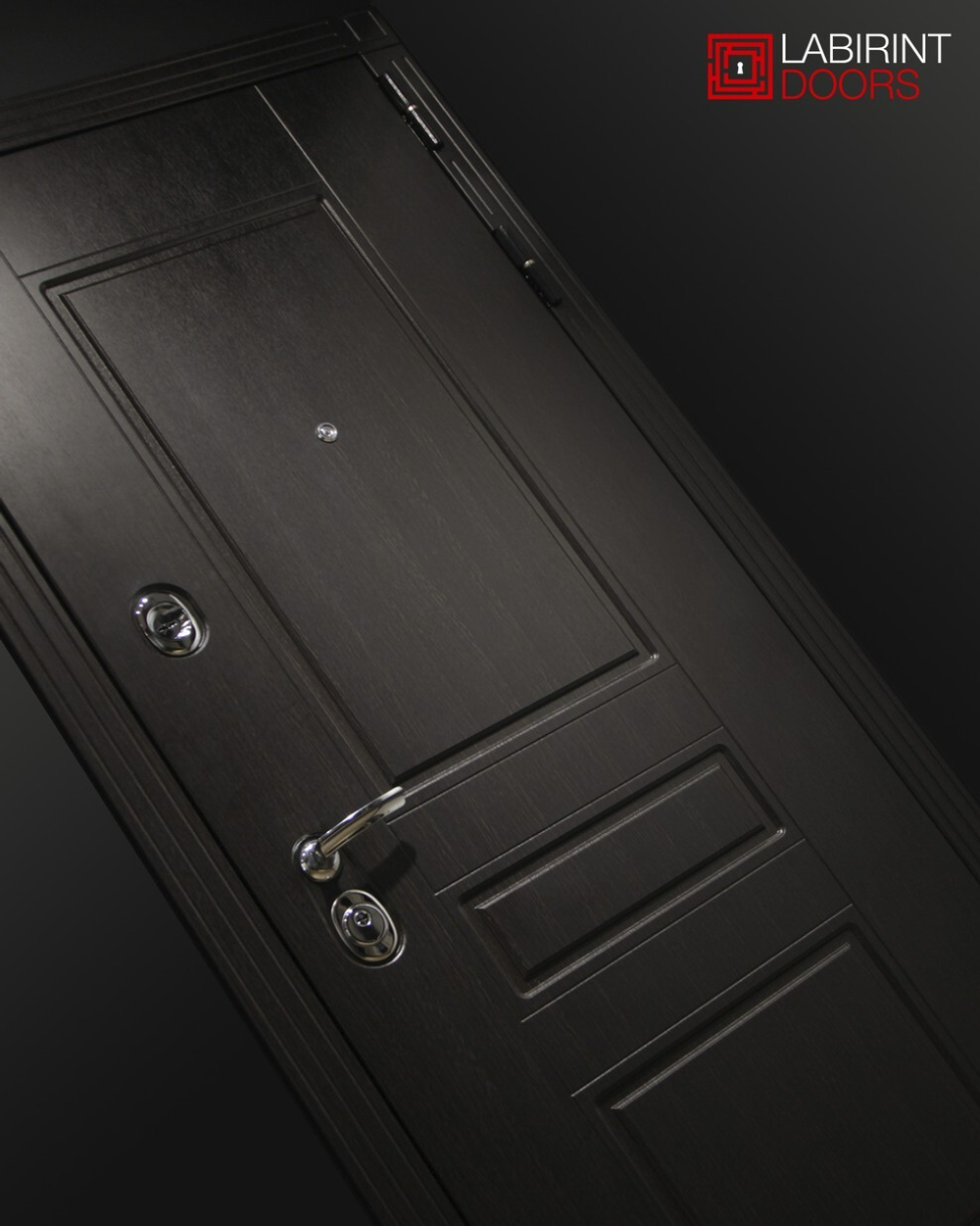 Дверь входная Лабиринт Мегаполис 21 Грей софт металлическая