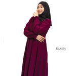 CASCADE DRESS FROM MEDINA SILK