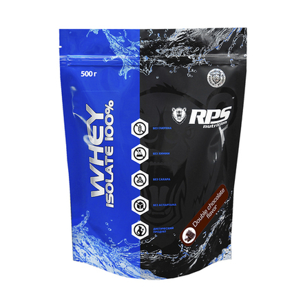 ПРОТЕИН-ИЗОЛЯТ 500г ПАКЕТ, WHEY ISOLATE RPS NUTRITION