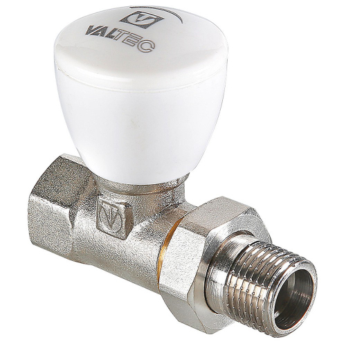 Клапан ручной прямой 1/2" (Valtec VT.08)