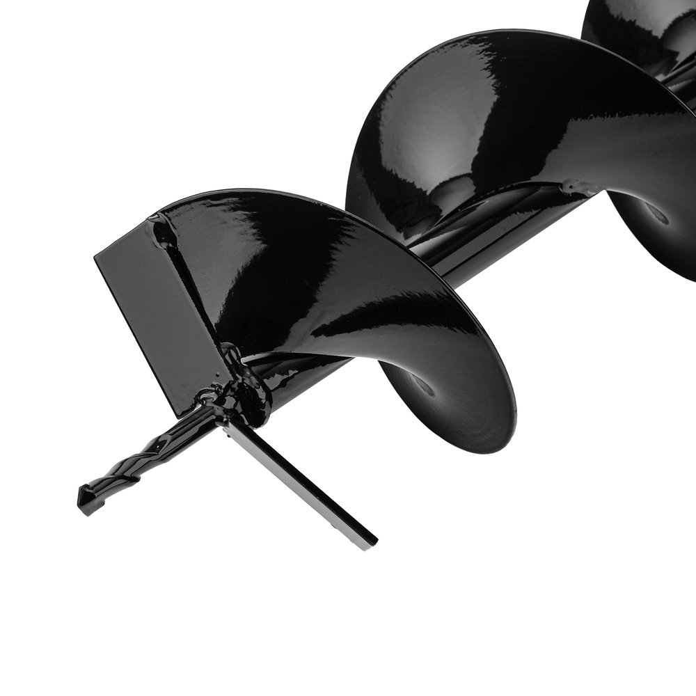 Шнек для грунта E-150, диаметр 150мм, длина 800мм,соединение 20мм, несъёмный нож// Denzel