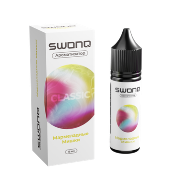Купить Ароматизатор SWONQ Classic Cluster 15 мл - Мармеладные Мишки