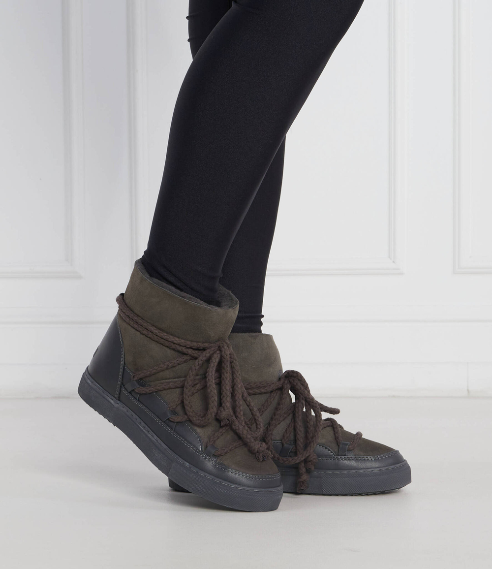 Кожаные угли INUIKII - оливковый(70202-005)