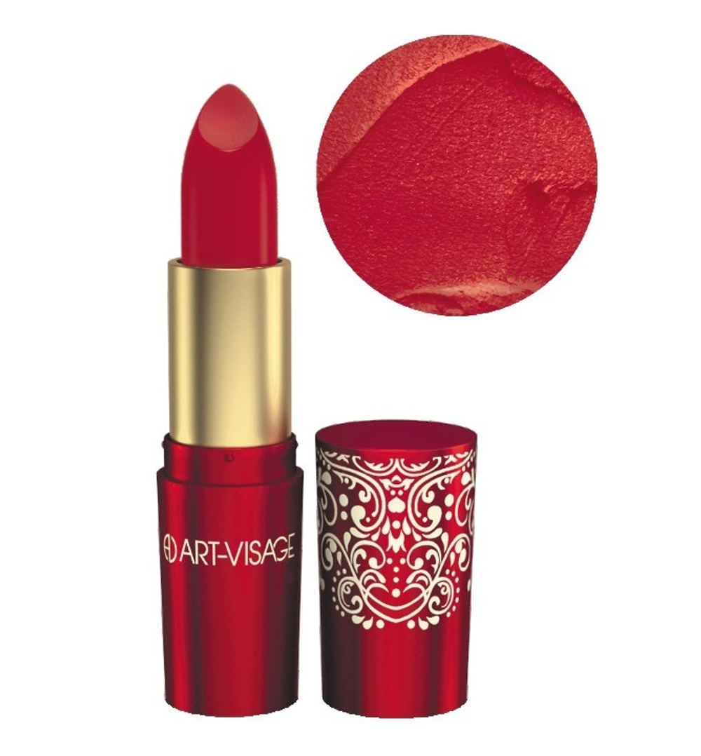 Art-Visage Помада для губ Velvet Touch Кашемир, ухаживающая, тон №514, Багряный, 4,5 гр