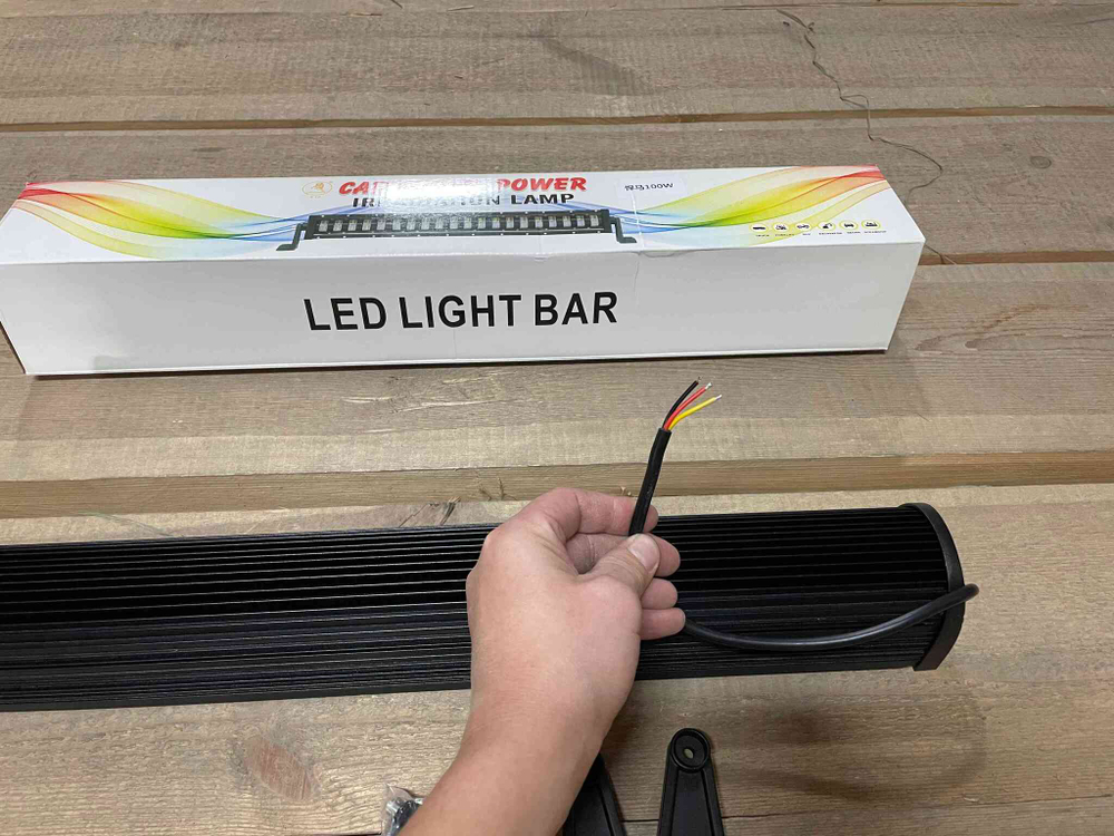 100W / Светодиодная балка, 20 LED - 100W, 54 см, белый + желтый, серия: драйвер (1 шт.) =