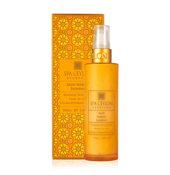 Летний оздоровительный многофункциональный ультраувлажняющий гель "АЛОЭ, НЕРОЛИ И ЖАСМИН" (100мл)