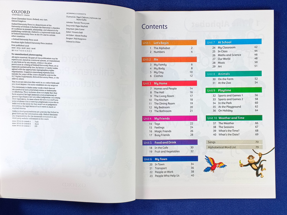 Oxford Children's Picture Dictionary for learners of English: A topic-based dictionary for young learners