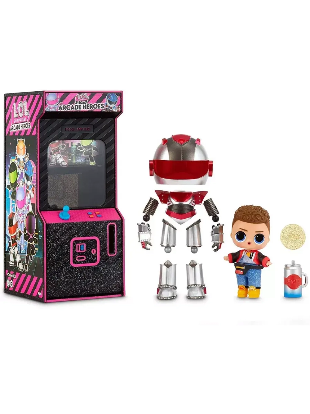 Кукла мальчик Lol Boys Arcade Heroes 1 серия Gear Guy