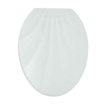 Крышка унитаза "РАКУШКА", белый, РП-812