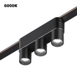 359477 SHINO NT24 108 черный Трековый смарт-светильник для низковольтного шинопровода с двумя режимами работы IP20 LED 6W 24V 3000-6000K EASY