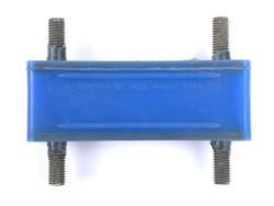 Виброизолятор ГАЗ-24, 3302 двигателя задняя  синий силикон (ПТП64)