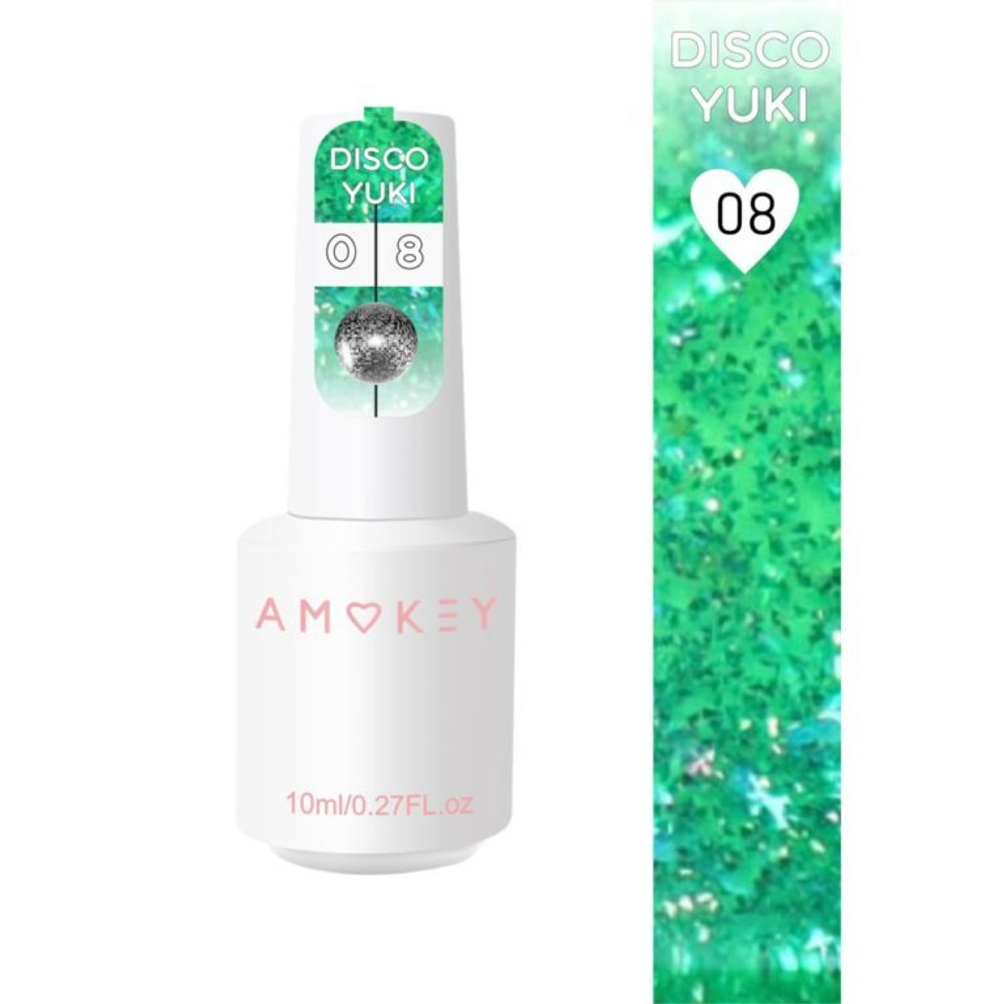 Amokey Жидкий полигель Disco Yuki 08 - 10ml