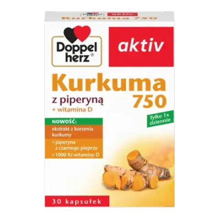 Doppelherz aktiv Турмерик с пиперином - 30 капсул