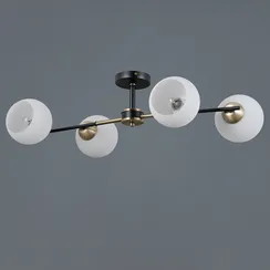 IL0469-4CSQ-24 BK AB LIBRA светильник потолочный