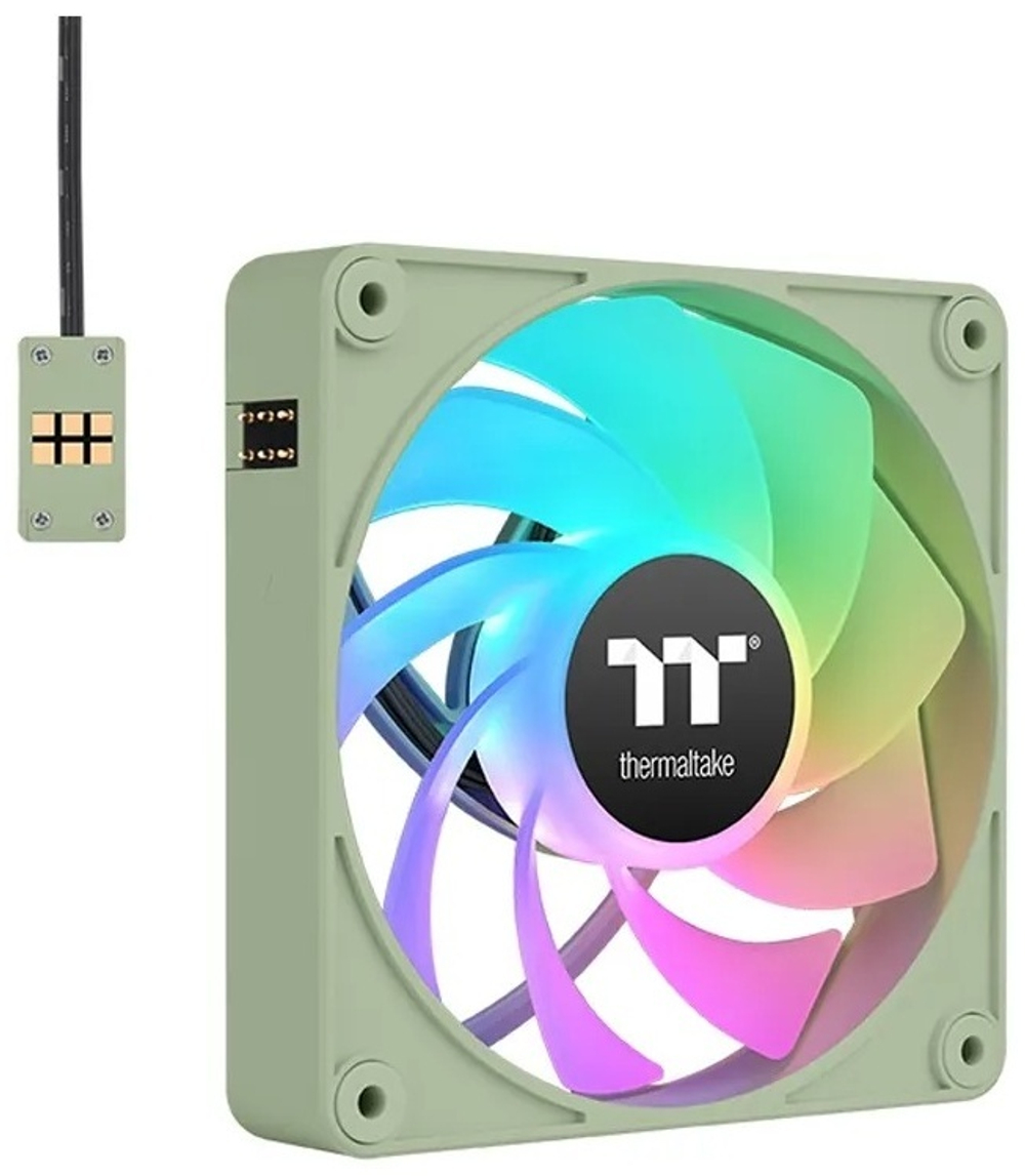 Система охлаждения Thermaltake CT120 EX Reverse ARGB Matcha Green 3-Fan Pack CL-F198-PL12MG-A