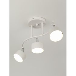 Светильник настенно-потолочный спот Rivoli Batty 7080-703 3хGX53 15 Вт поворотный | Rivoli