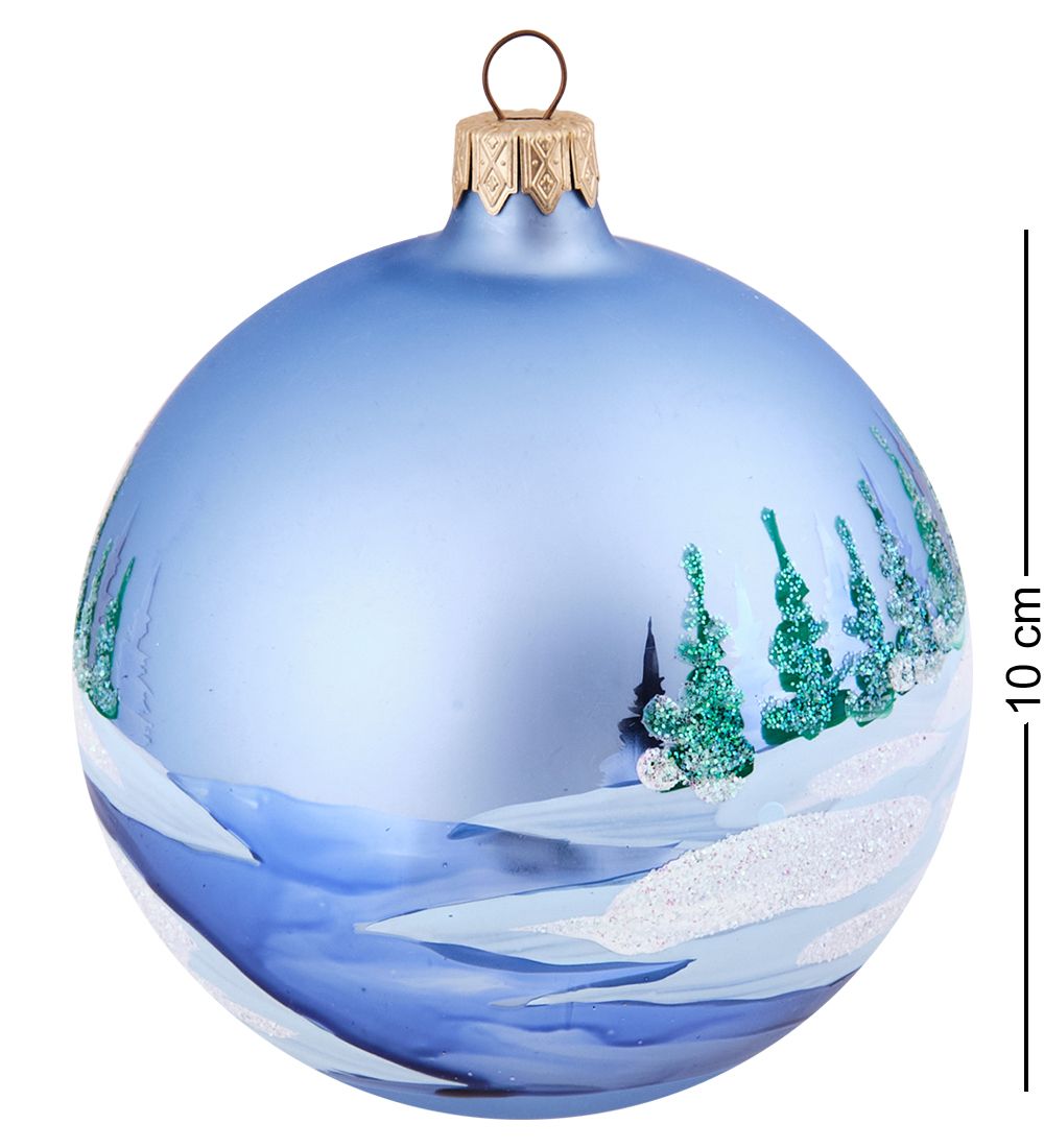 Элита НФШ-1664/1 Ел.украшение Шар «Водяная мельница» 100 мм