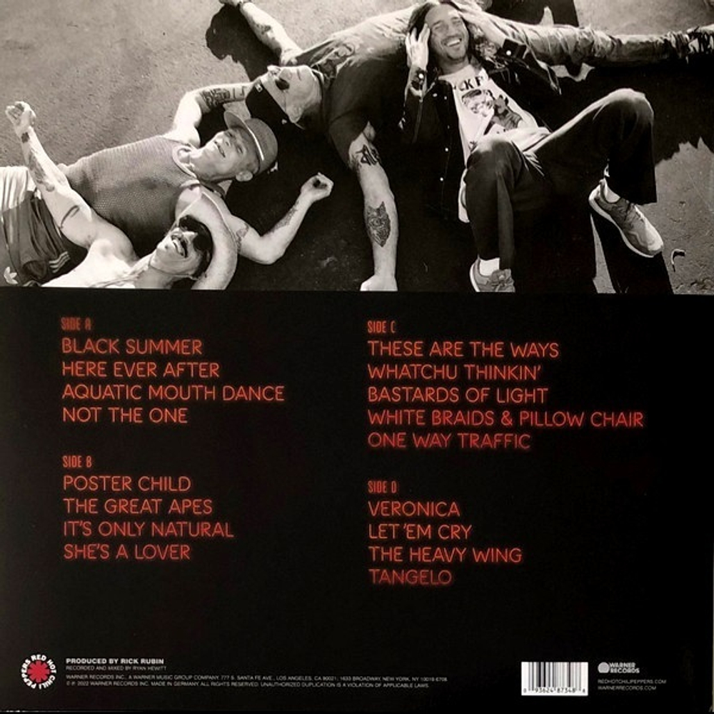 Red Hot Chili Peppers / Unlimited Love (Coloured Vinyl)(2LP)