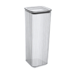 Емкость для сыпучих продуктов квадратная "Рим" 2200 мл вакуумная