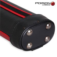 Тубус Poison Armor Velcro 1x1 красный/чёрный
