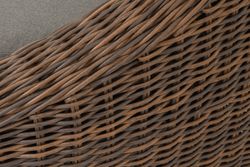 "Барселона" кресло из искусственного ротанга, цвет коричневый