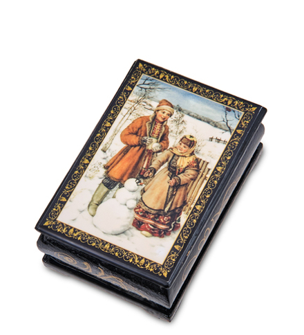 ШК-11/10-K Шкатулка в технике декупаж (6х9х4)