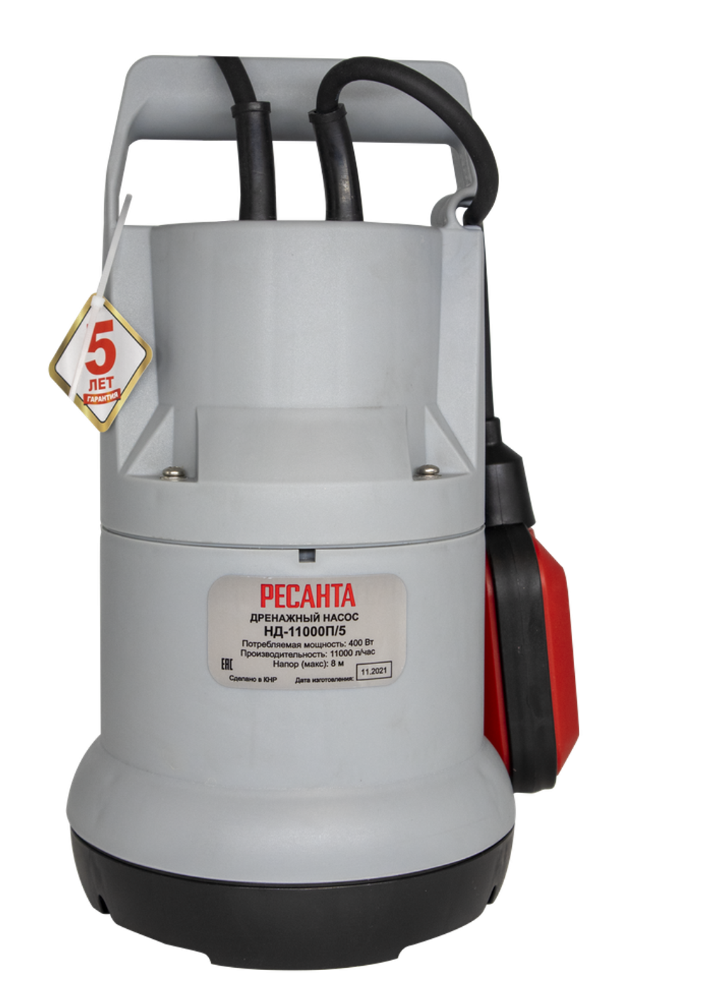 Дренажный насос Ресанта НД-11000П/5