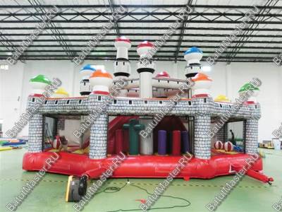 Коммерческий надувной батут "Замок"