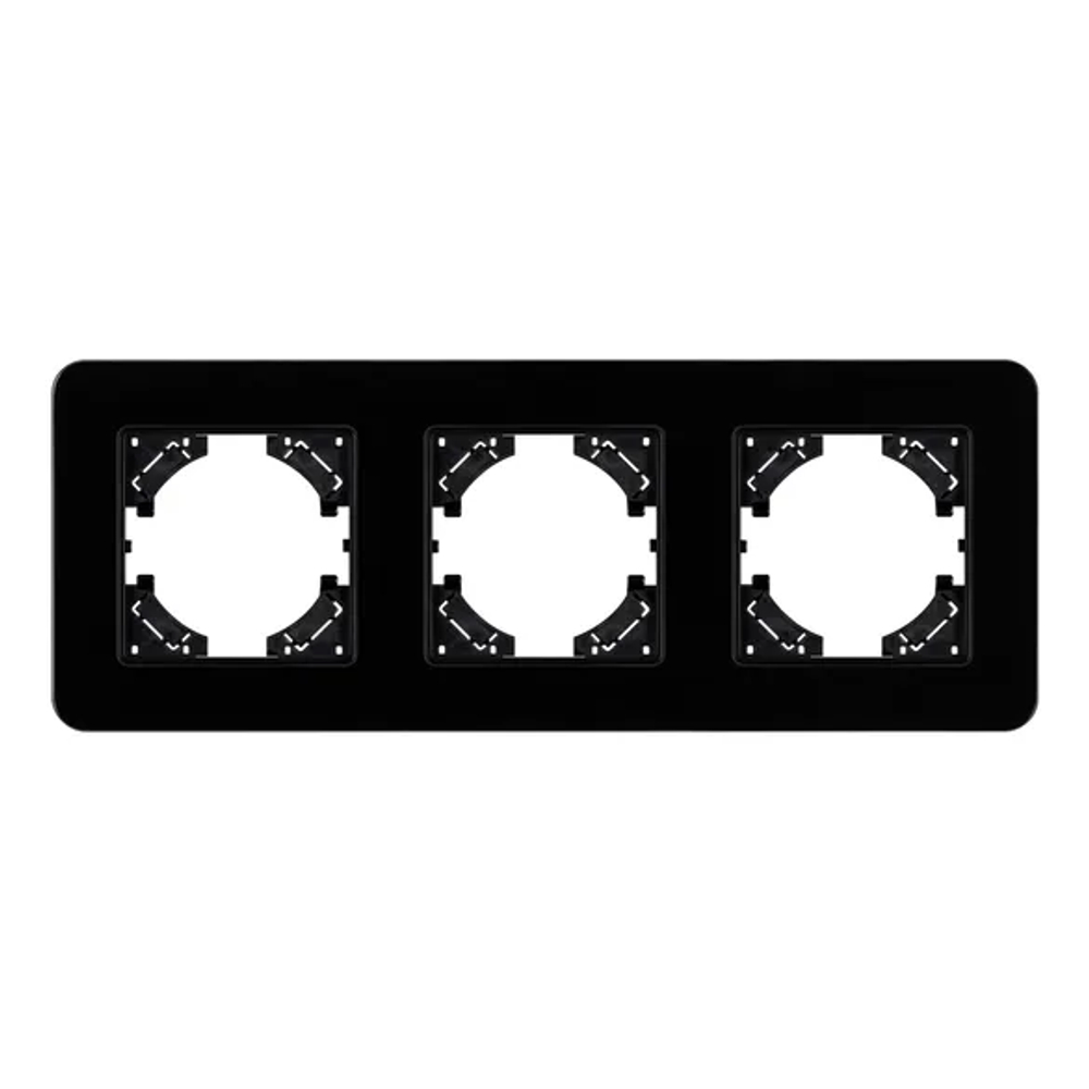 Рамка стеклянная FRM-OMALI-GS-3-BK (Arlight, -) 049697