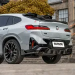 Карбоновый спойлер на крышку багажника для BMW X4M F98 Рестайлинг 2022+ БМВ