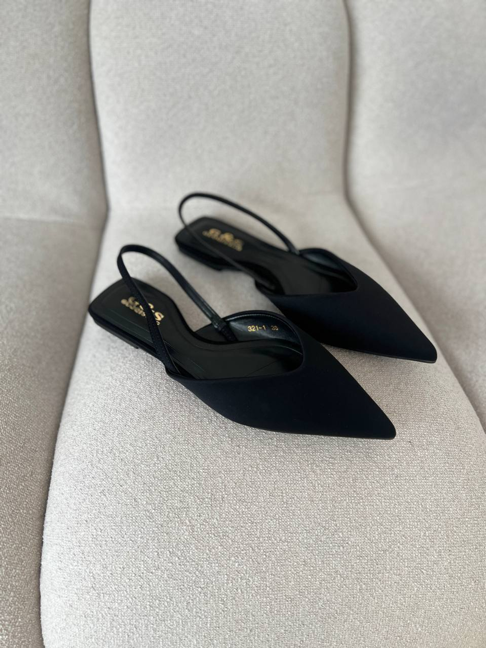 Мюли черные