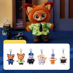 Брелок Miniso Disney Zootopia Series Blind Box (Случайная игрушка)