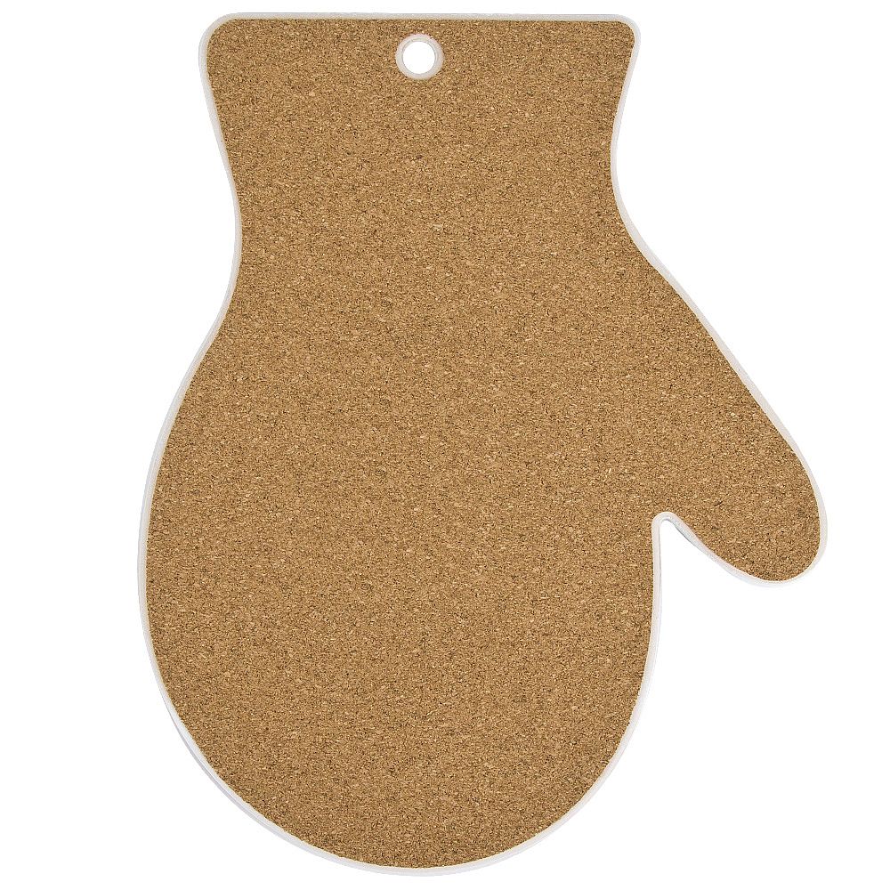 Подставка под горячее с пробкой " " 20*25*0.5см. (подарочная упаковка)