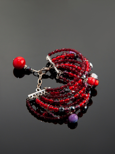 Браслет BR 6039 Gipsy red